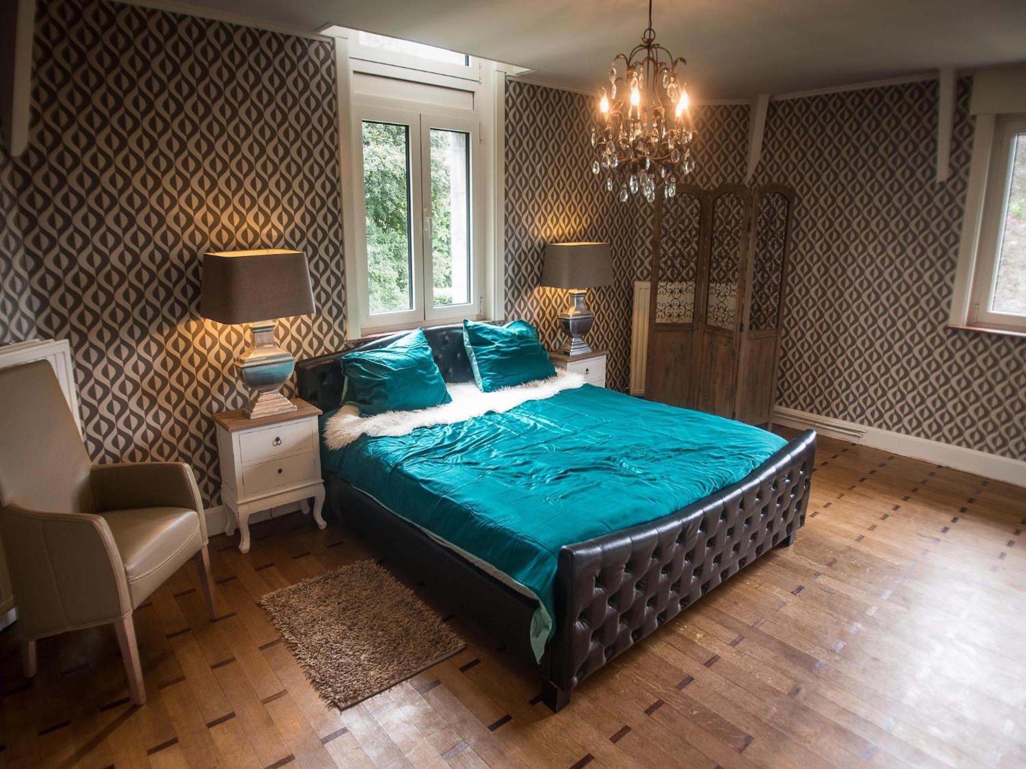 Villa Luxurious Castle With Hot Tub In The Belgian Jamoigne Esterno foto