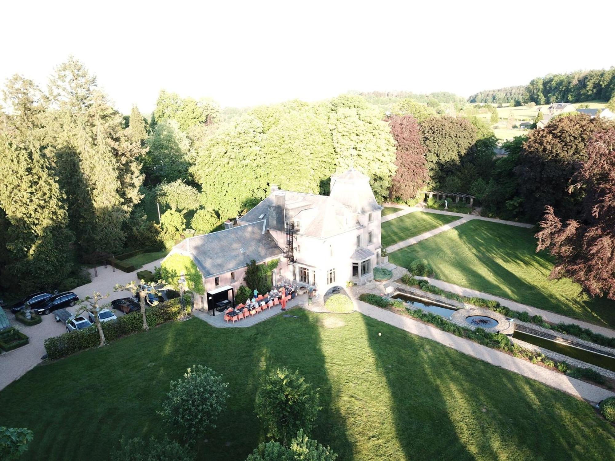Villa Luxurious Castle With Hot Tub In The Belgian Jamoigne Esterno foto